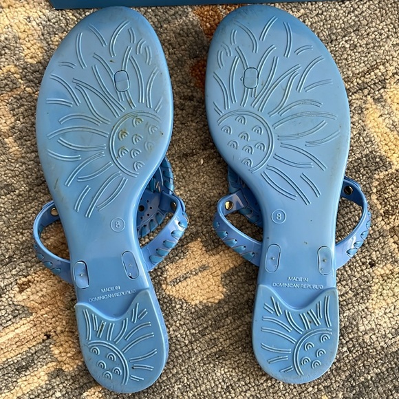Jack rogers georgica jelly azure size 8 - Picture 2 of 2